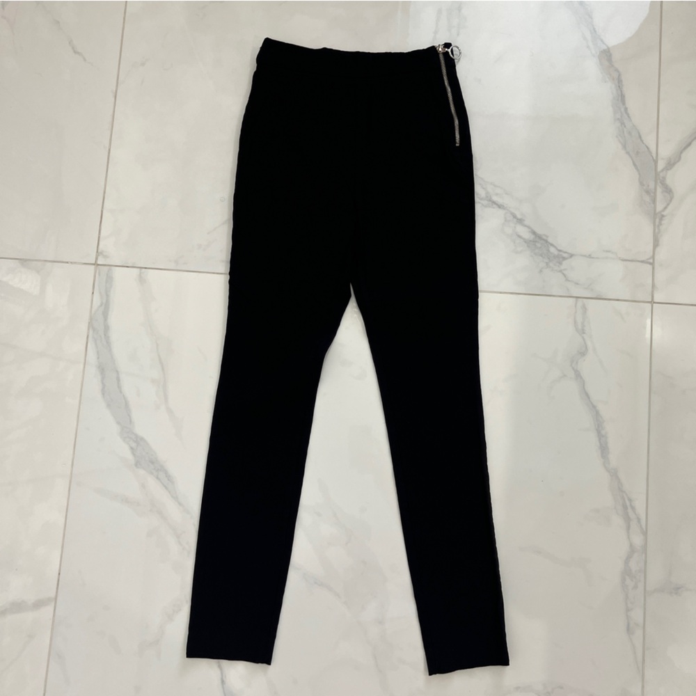 ZARA Black High Rise Dress Pants